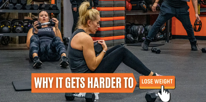 Why it gets harder to Lose Weight