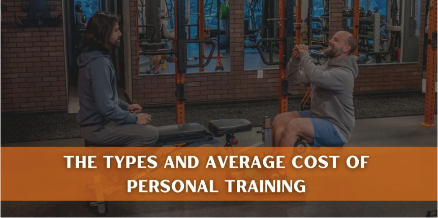 The types and average cost of personal training